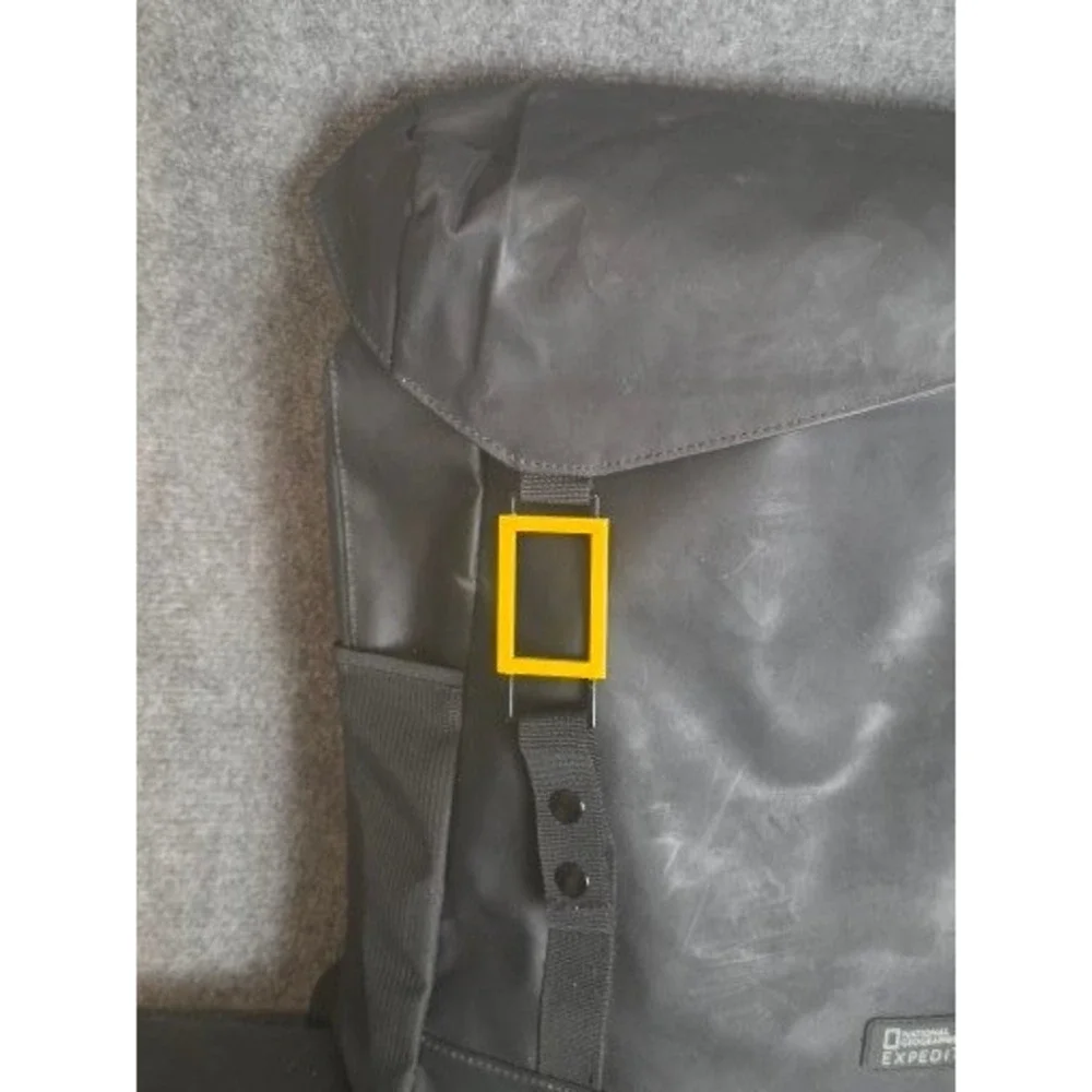 National Geographic Expedition Recycled Plastic Bottle Backpack Black Laptop Bag